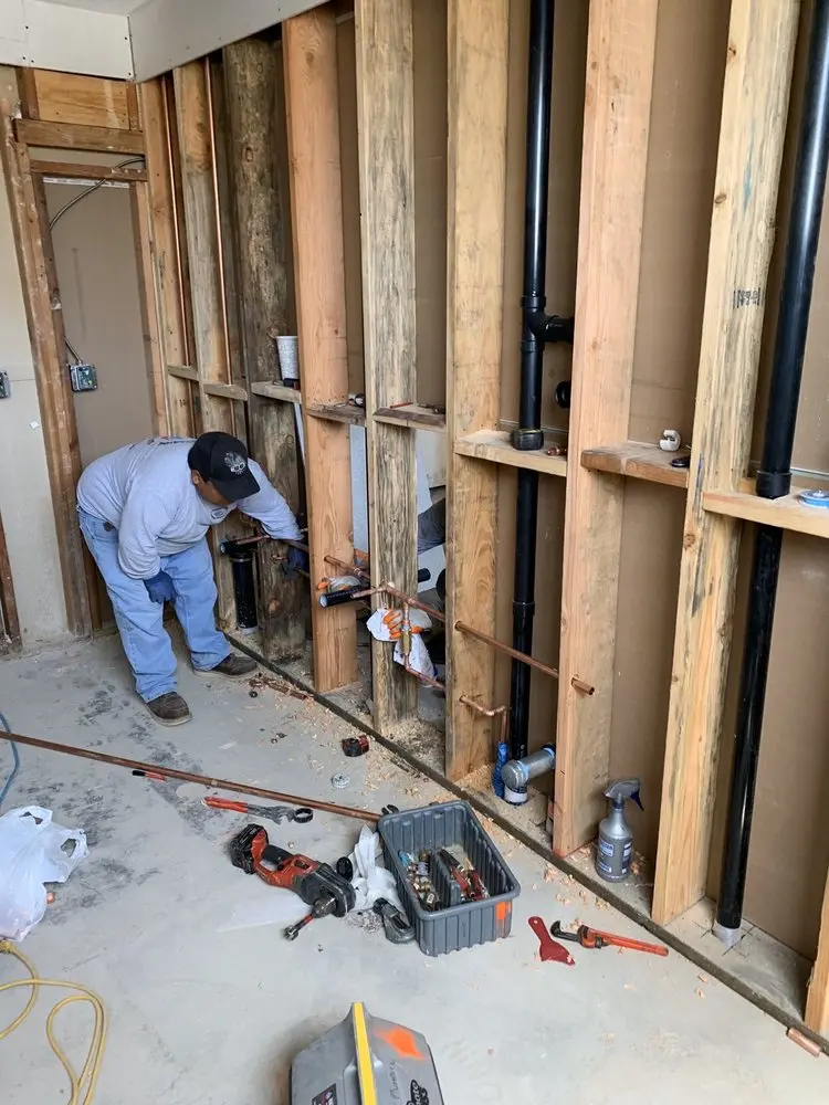 Commercial rough-in plumbing for Commercial Plumbing in Hillsborough